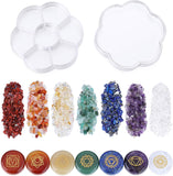 7 Chakra Crystal Engraved Stones Natural Polished 