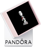 Pandora x Disney Pluto and Present Sterling Silver Dang with Gift Box