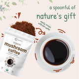 Organic Instant 10 in 1 Mushroom Coffee Powder, 28 Ounce (317 Servings)| Premium Arabica Coffee with Lion’S Mane, Chaga, Reishi,& More| Immune Support