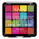 NYX Ultimate Shadow Palette, Eyeshadow Palette - I Know That'S Bright