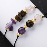 Healing Anxiety Protection Crystal Bracelets Natural Gemstone 