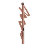 NYX Line Loud Lip Liner, Longwear and Pigmented Lip Pencil with Jojoba Oil & Vitamin E - Global Citizen (Medium Neutral Nude)