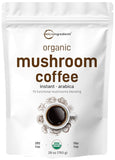 Organic 10 in 1 Ground Mushroom Coffee, 24 Ounce | Premium Arabica Coffee with Lion'S Mane, Chaga, Reishi, & More | Smooth Medium Roast, Clean Energy, & Immune Support