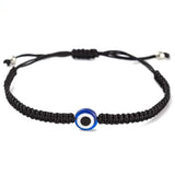 Lucky Eye glass rope knitting unisex bracelets