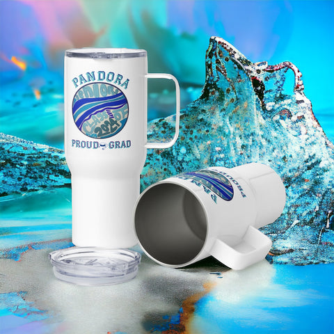 “PROUD GRAD” Pandora Class Memories Travel Mug