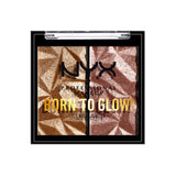 NYX Born to Glow Icy Highlighter Duo - Bout the Bronze