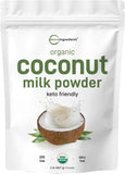 Organic Coconut Milk Powder, 2 Pound (32 Ounce), Plant-Based Creamer, Perfect for Coffee, Tea and Smoothie, Non-Gmo and Keto Friendly