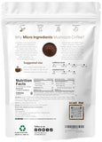 Organic Instant 10 in 1 Mushroom Coffee Powder, 28 Ounce (317 Servings)| Premium Arabica Coffee with Lion’S Mane, Chaga, Reishi,& More| Immune Support