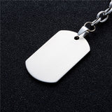Unisex Inspiration Stainless Steel Necklace