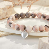Heart Shape Natural Stone Bracelets